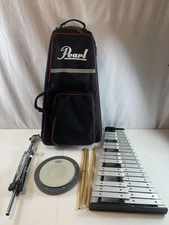 Pearl Student Bell Kit Xylophone With Bag Stand Remo Practice Pad Sticks