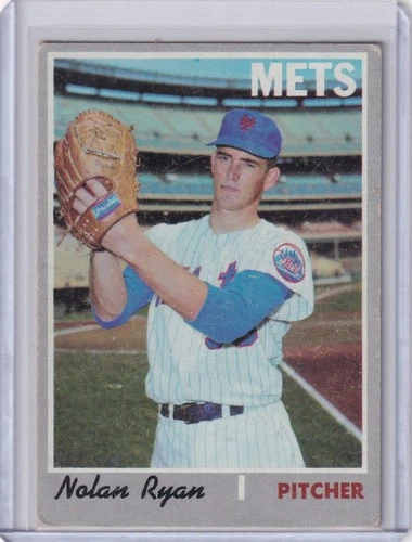 1970 Topps Baseball #712 Nolan Ryan - New York Mets