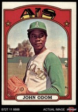 1972 Topps #557 Blue Moon Odom Athletics 5 - EX