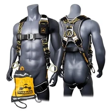 KwikSafety THUNDER DiamondBACK Safety Harness 3 D Ring Fall Protection ANSI OSHA