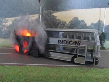 1:87 Setra Reisebus Motorbrand H0 LED 12V-16V Feuer Laser Cut Feuerwehr Polizei