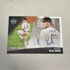 Reiss Knehr 2022 Panini Diamond Kings DK Signatures Auto #DKS-RK Padres