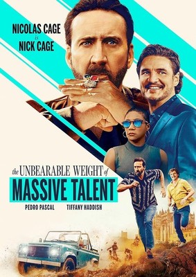 Massive Talent starring Nicolas Cage, Padro Pascal, Disk Only, Rated R, SDH,