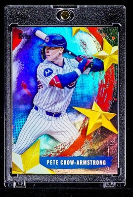 Pete Crow-Armstrong REFRACTOR PRIZM CARD Chicago Cubs