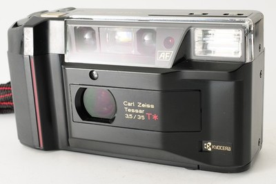 Kyocera TD Yashica T2D Carl Zeiss T 35mm Film Camera [N MINT w/Strap] JAPAN #357