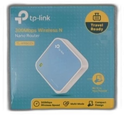 Tp-link N300 Wireless Portable Nano Travel Router(tl-wr802n) - Wifi Bridge/range