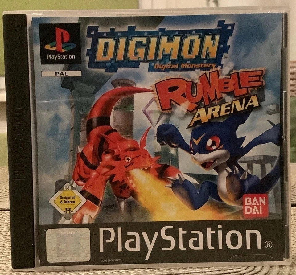 Digimon Digital Monsters Rumble Arena Sony Playstation 1 PSone