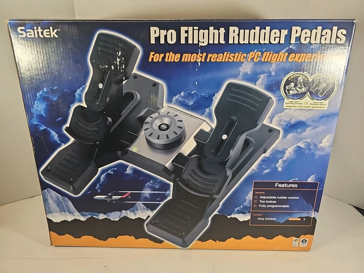 Saitek Video Game Flight Pedals for sale | eBay