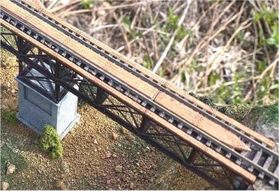 The N Scale Architect 10055 N Scale Sherwood's Bridge Laser-Cut Kit