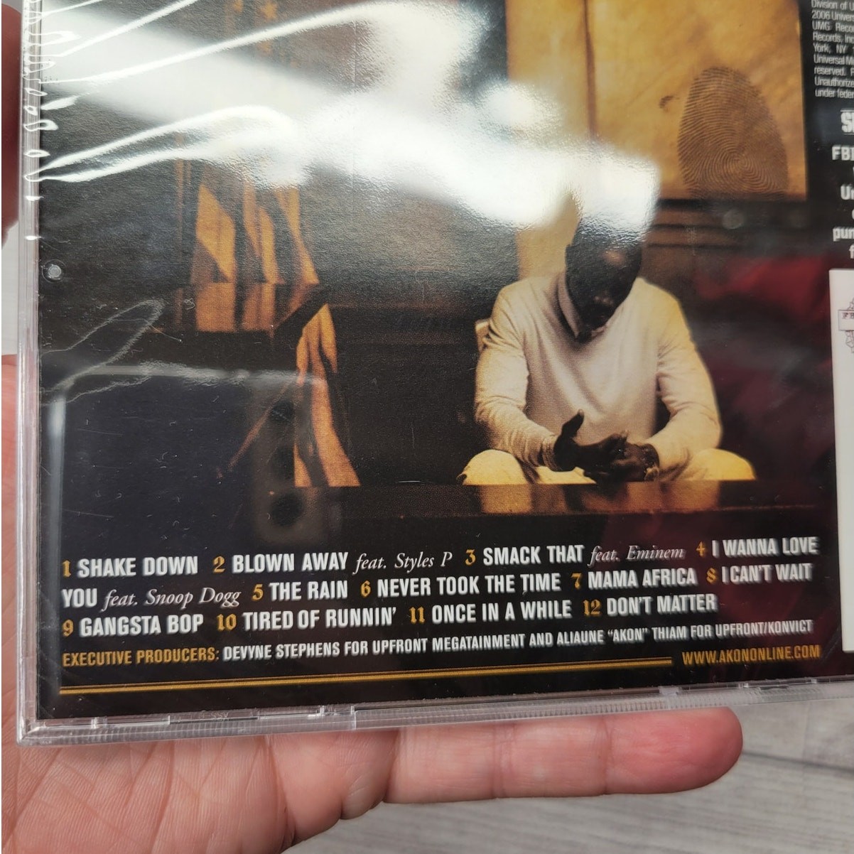 Akon Konvicted CD 2006 New in Packaging