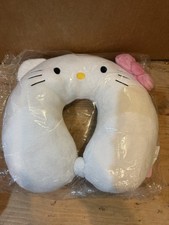 Sanrio Hello Kitty White Travel Plush Soft Neck Pillow 2013