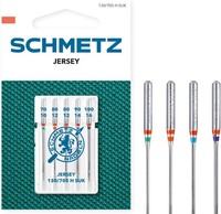 Schmetz - 5 NäHmaschinennadeln Jersey - 130/705 H Suk - Nadeldicke 70/10-100/16