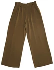 Sezane Womens Brown Wide Leg Trousers Pants Size 36 (S)