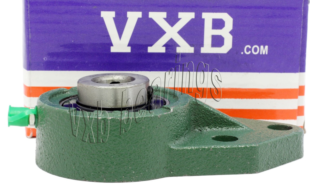 UCFB204 Roulements à Bride à Trois Boulons, Diamètre Intérieur : 2 Cm/0,79 Po, Diamètre Extérieur : 6 Cm/2,36 Po Roulement à Billes Monté Sur Bloc D' Oreiller (M8