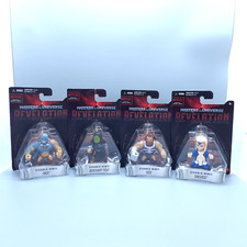 He-Man Eternia Minis MOTU Figure Lot of Four Teela Sorceress Faker Fisto NEW
