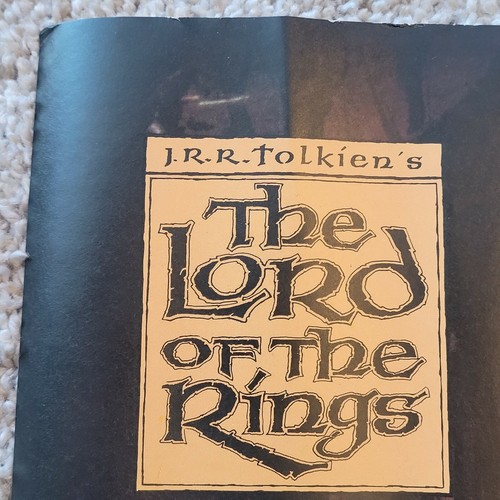 Lord of the Rings Sam Frodo and Gollum In Marshes Poster Vintage 78 Fantasy Film - Picture 3 of 12