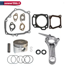 68MM Piston Ring Connecting Rod Engine Full Gasket Set for Honda GX200 GX160