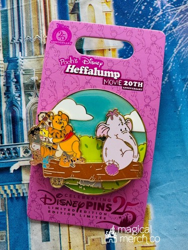 2025 Disney Parks Pooh’s Heffalump Movie 20th Anniversary LE Pin New