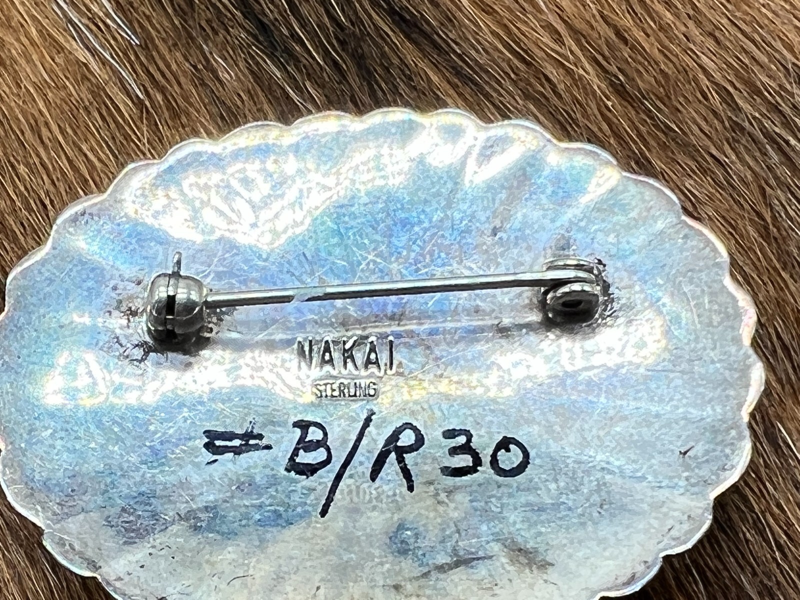 CHAROITE ~ BROOCH/PIN - image 4