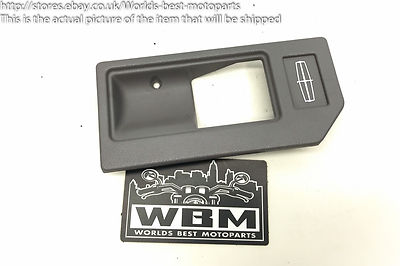 Lincoln Town Car (1) Ford 94' RIGHT REAR INTERIOR DOOR HANDLE BEZEL TRIM