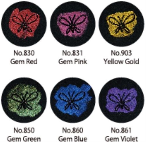 Kuretake Gansai Tambi Japanese Metallic Watercolour Paint - 6 Pan Set - Picture 5 of 7