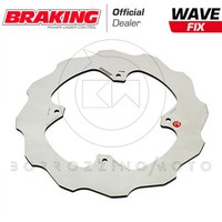 Bremsscheibe Hinten Braking Wave Fest Honda Cr R 125 2006 2007