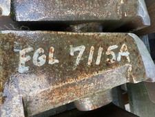 VSI Crusher Shoes high Chrome Part Eagle Foundry Part 7115A