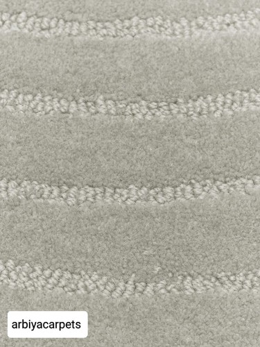 Circle Green Modern Designer Carpet Hand Tufted Grass Like Customized Area Rug - Picture 7 of 9