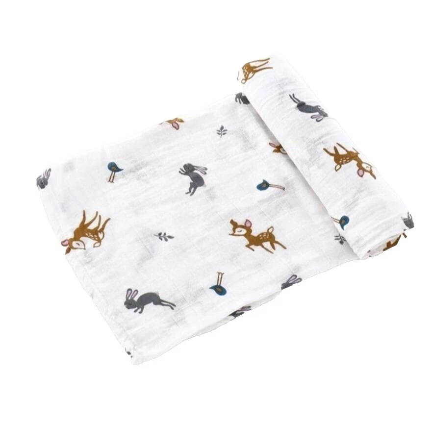 Algodón Orgánico Niños Vivero blankets & throws con envoltura