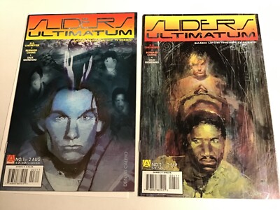 SLIDERS ULTIMATUM #1-2  ACCLAIM/ARMADA/TV SHOW COMPLETE SET LOT OF 2 NM UNREAD