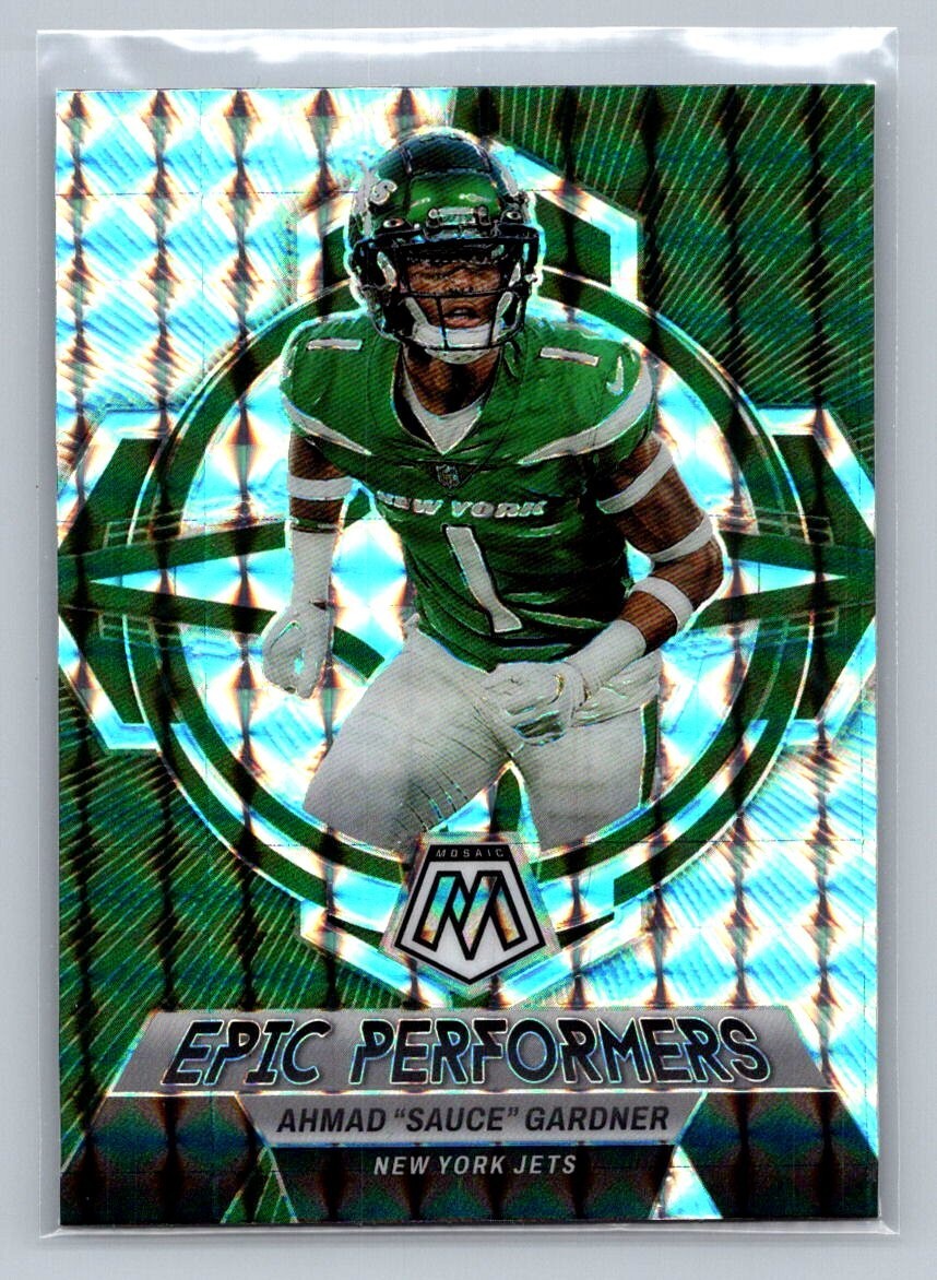 2023 Mosaic AHMAD "SAUCE" GARDNER Epic Performers Silver Mosaic