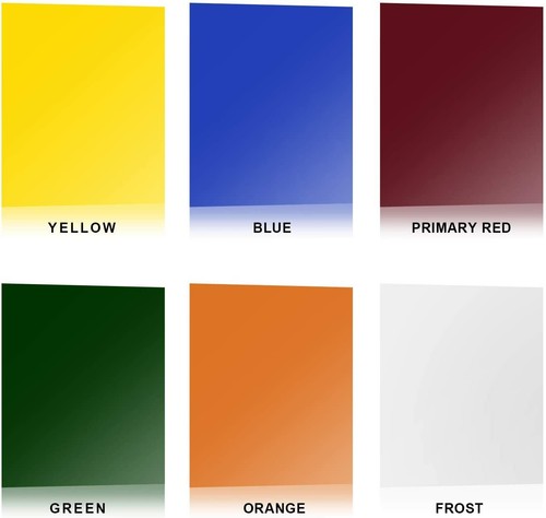 Foto Gel Filtri Luce Correzione Colore Fogli Luce per 800W Testa Rossa 40x50cm - Foto 2 di 15
