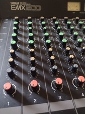 Yamaha EMX200 Integrated Power Mixer - PARTS - Set of 10 - Track Nobs 
