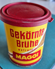 MAGGI Blechdose Gekörnte Brühe 125 Gramm - Sammelobjekt