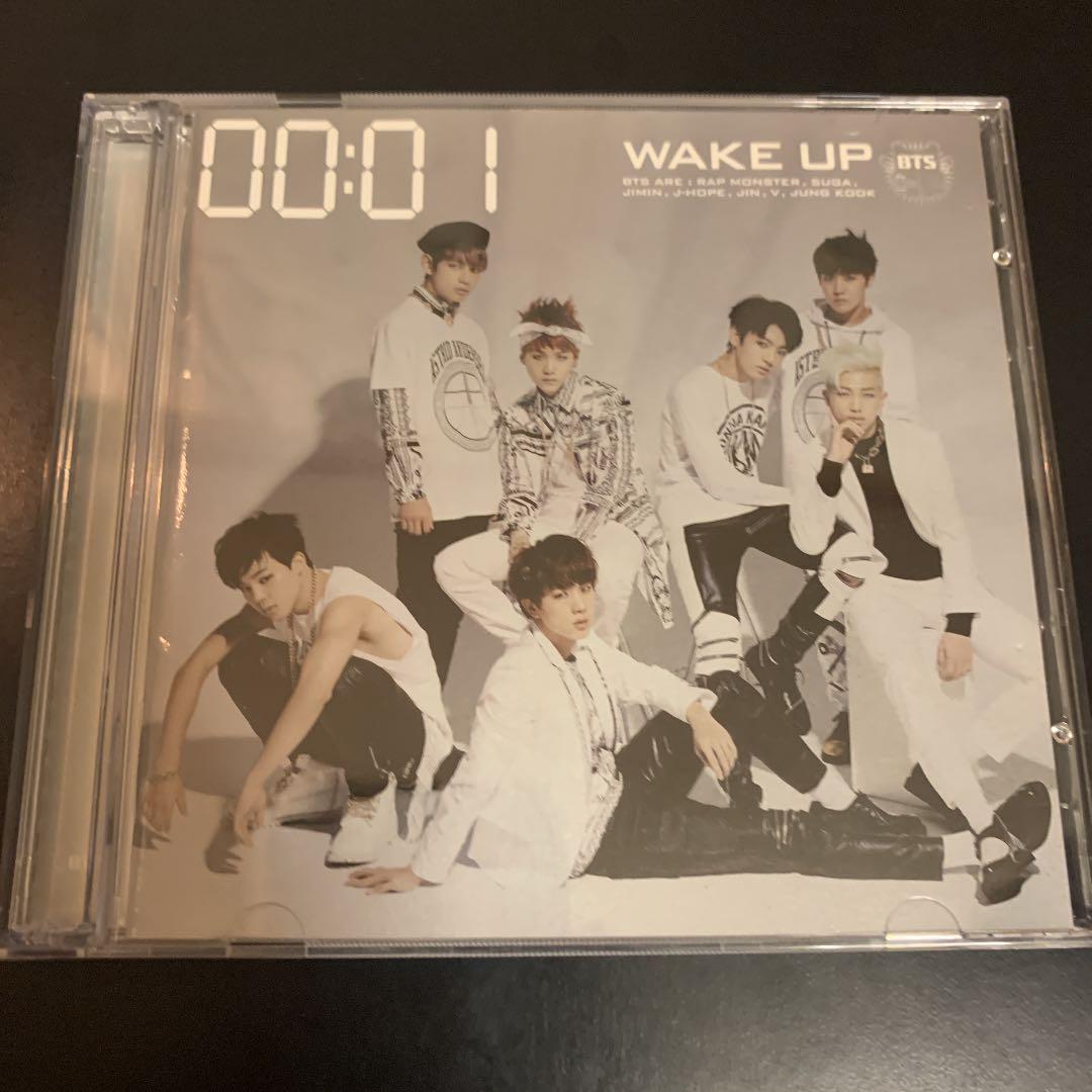 BTS WAKE UP TYPE B  Audio CD DVD