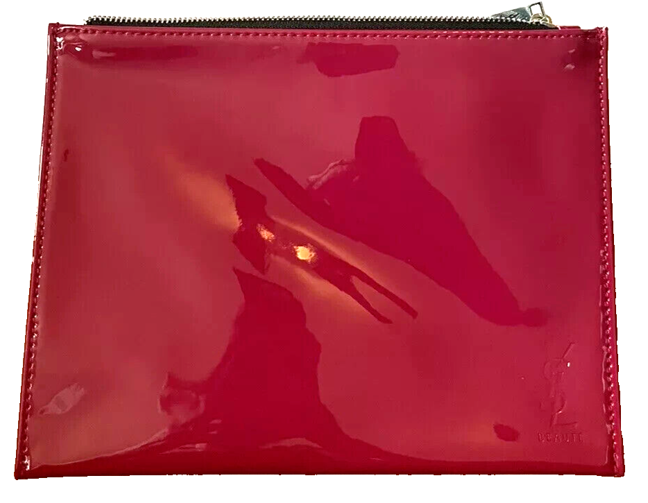 イヴ・サンローラン サマー ピュリティケア ポーチ YVES SAINT LAURENT YSL MAKEUP POUCH COSMETIC BAG ZIP CLOSE NEW | eBay