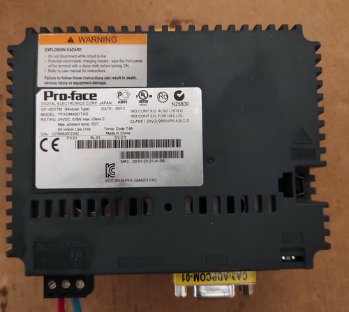 TESTED ▀▄▀▄▀ PRO-FACE GP-4201TM - PFXGM4201TAD /// PROFACE GP 4201TM - Bild 7 von 9