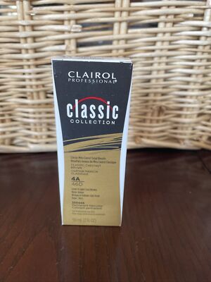 Clairol Classic 4A /46D Light Classic Chestnut/ Permanent Hair Color Level 4