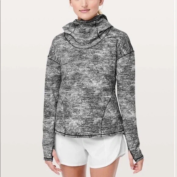 Lululemon LULULMON FOREVER ENDEAVOUR LONG SLEEVE HOODIE SIZE 6