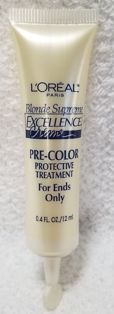 L'oreal Blonde Supreme Excellence Creme PRE-COLOR Protective .4 oz