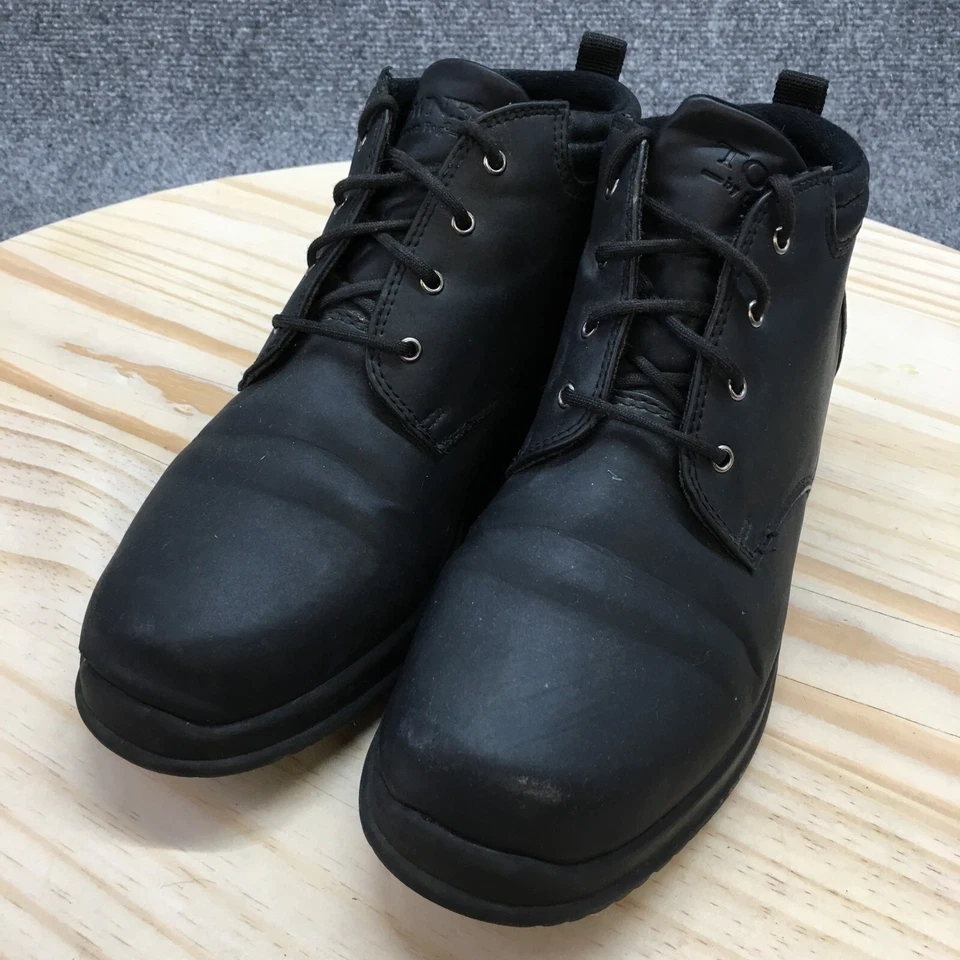 Towne By London Fog Boots Womens 7 M Seattle Ankle Booties Heavy Duty Black - Image 3 of 4