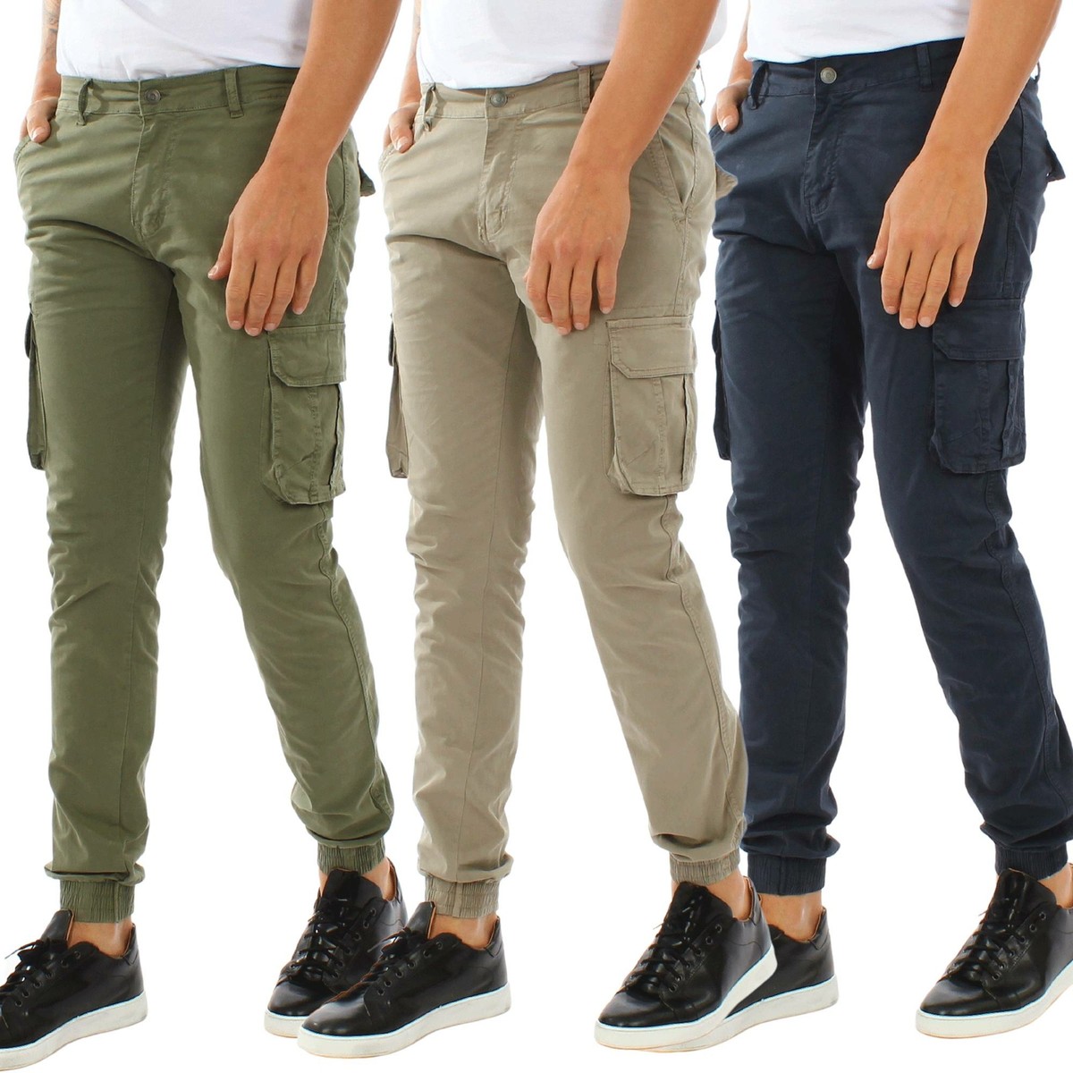 pantaloni uomo cargo