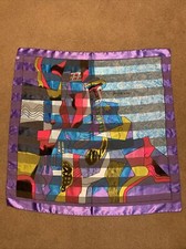 Picasso Colorful Design Art Sheer Square Scarf Wrap