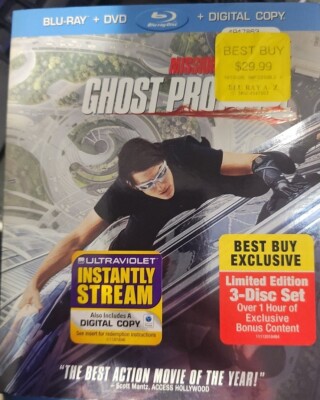 Mission: Impossible - Ghost Protocol Best Buy Exclusive 3 Disc Set 