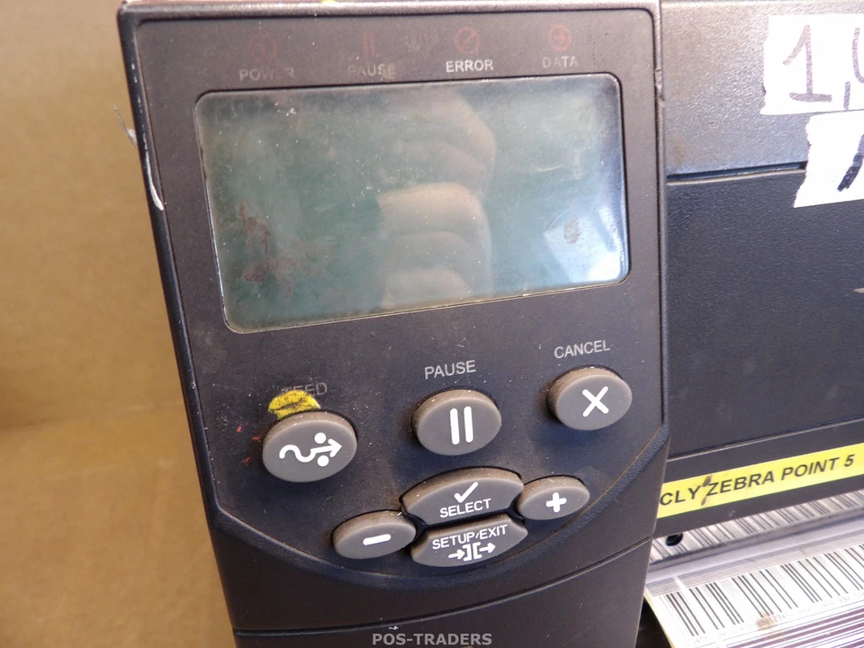 Zebra ZM600 Thermal Barcode Label Printer 300dpi LAN USB - 1,475,155 IN / LINES - Bild 4 von 4