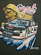Vintage Dale Earnhardt NASCAR T-Shirt XL #3 Goodwrench Racing Chase Authentics