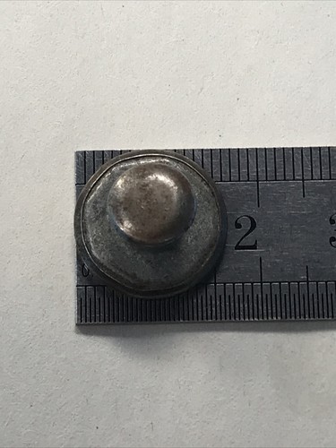 Antique Brass N&W OVERALLS Button Riveted Shank A68e - Picture 6 of 6