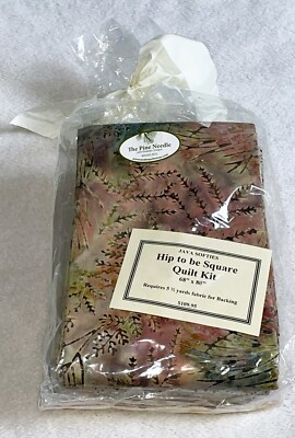 Java Softies Hip To Be Square Quilt Fabric 12 Fabrics 68'' x 80''