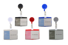 10 x Skipasshalter Vinylstrap inkl.Kartenhalter BILLY Ausweishalter Ausweisjojo