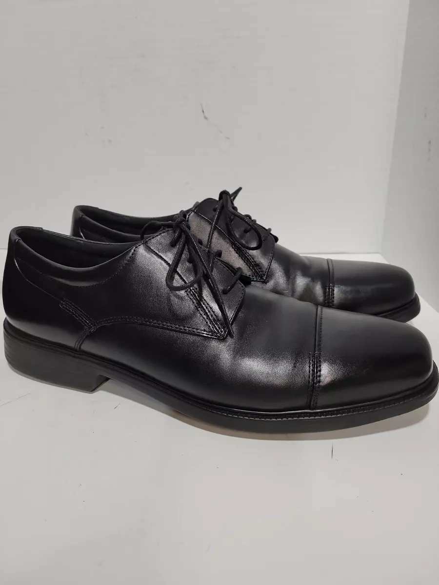 BOSTONIAN FLEXLITE BLACK LEATHER CASUAL DRESS MENS 13M SHOES